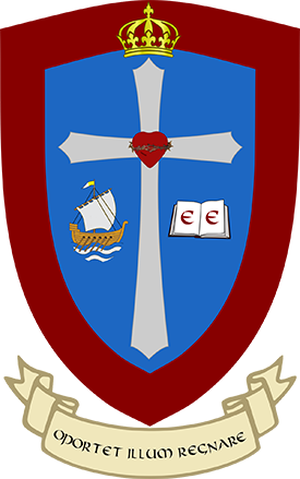 Escudo del Instituto y Legión de Cristo Rey